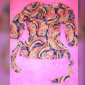 Colorful “hippie” shirt